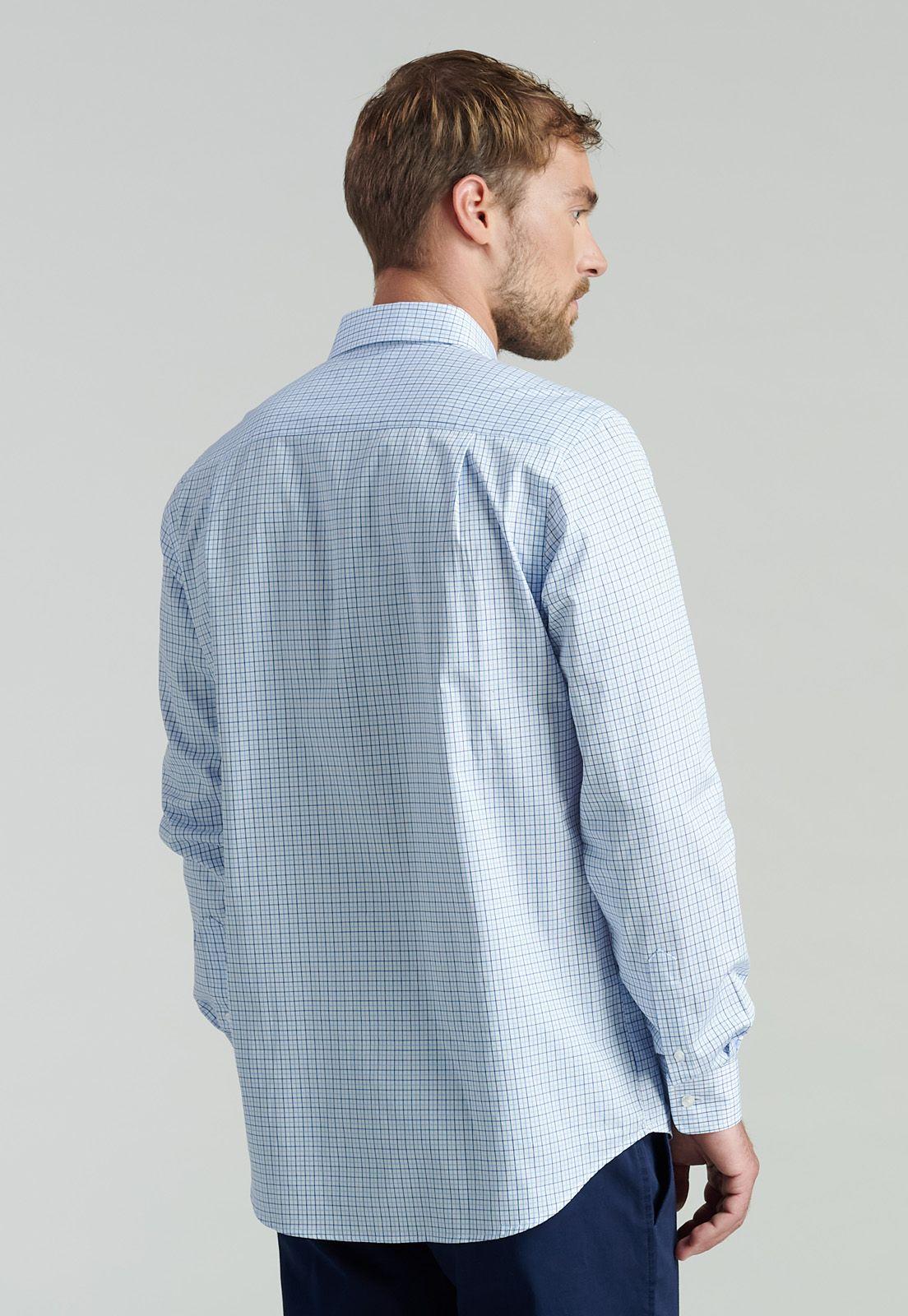 Camisa Boston Smart Casual Blue-3