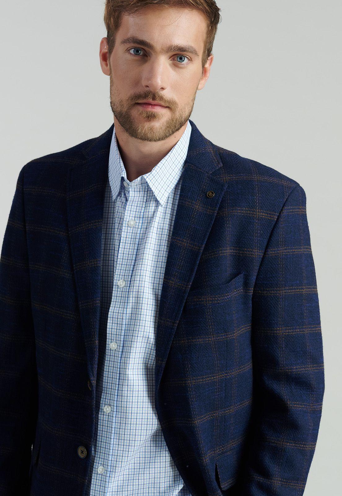 Camisa Boston Smart Casual Blue-4