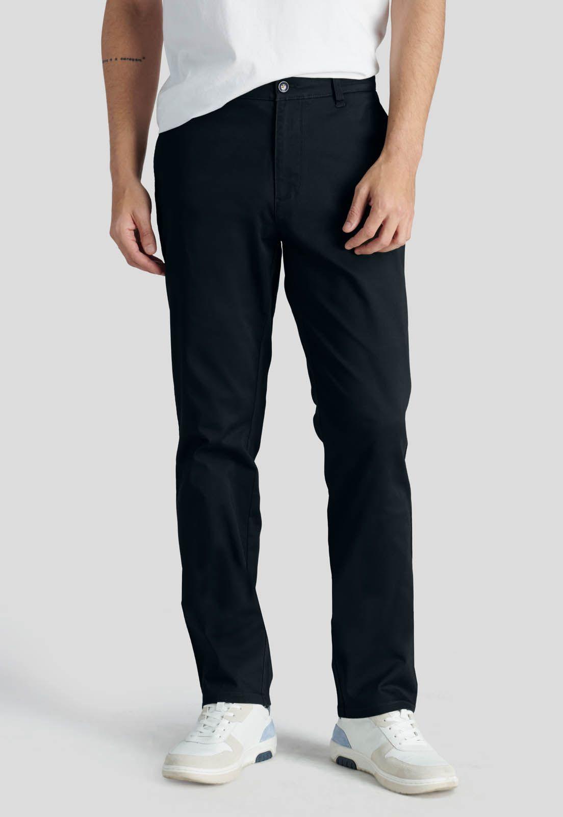 Pantalón Bagneaux Regular Heritage Black-0