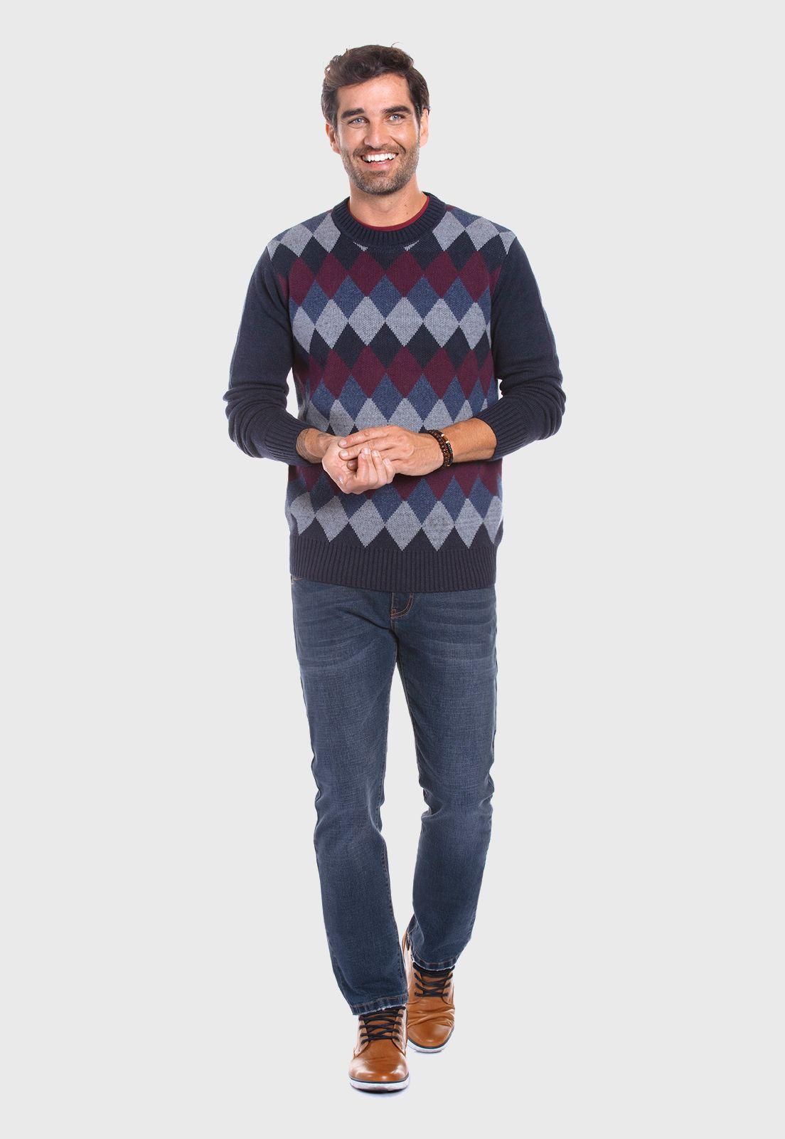 SWETAER NEVADA MERLOT MELANGE-1