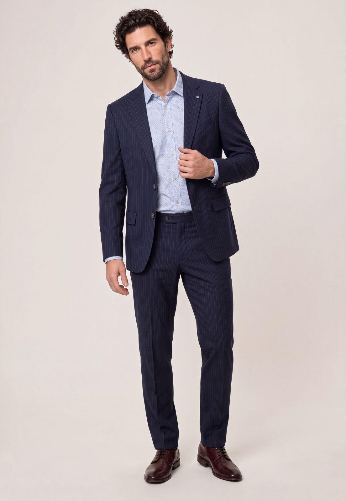 Blazer Suit Navy Chandler-1
