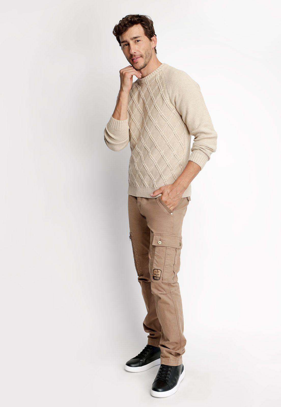 Sweater Virginia Beige Melange-3