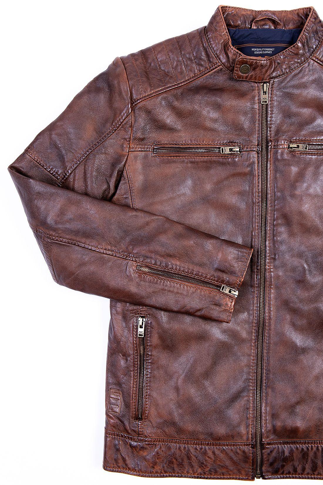 Chaqueta Biker Colorado Fj Dk. Brown-2