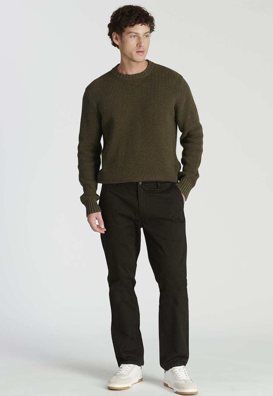 Pantalón Bagneaux Regular Heritage Dk Brown-1