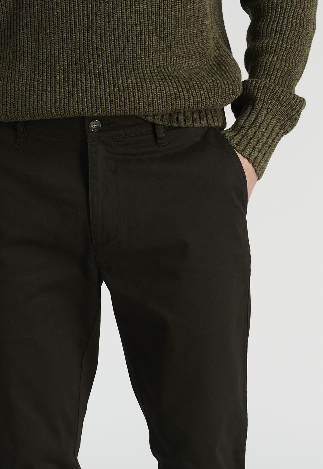 Pantalón Bagneaux Regular Heritage Dk Brown-2