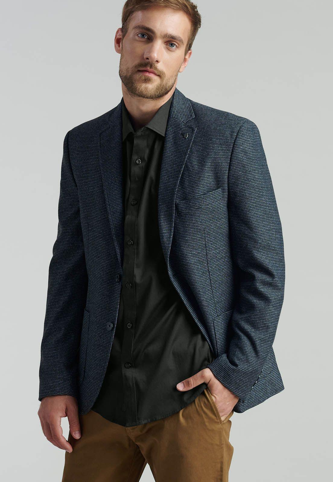Camisa Dublin Smart Casual Black-4