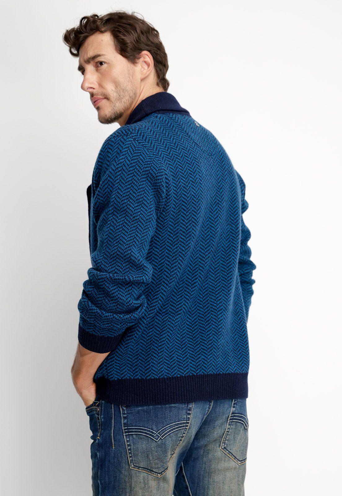 Cardigan Montana Navy-1