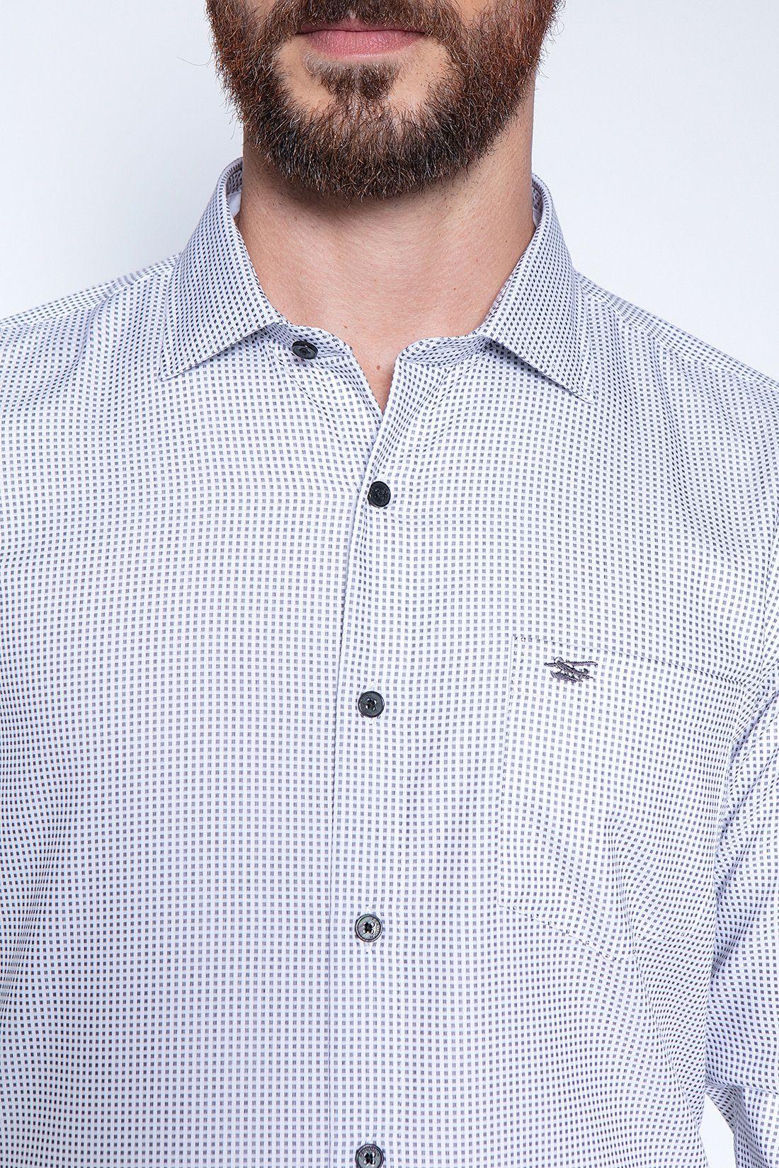 Camisa Smart Casual Bristol Grey-4