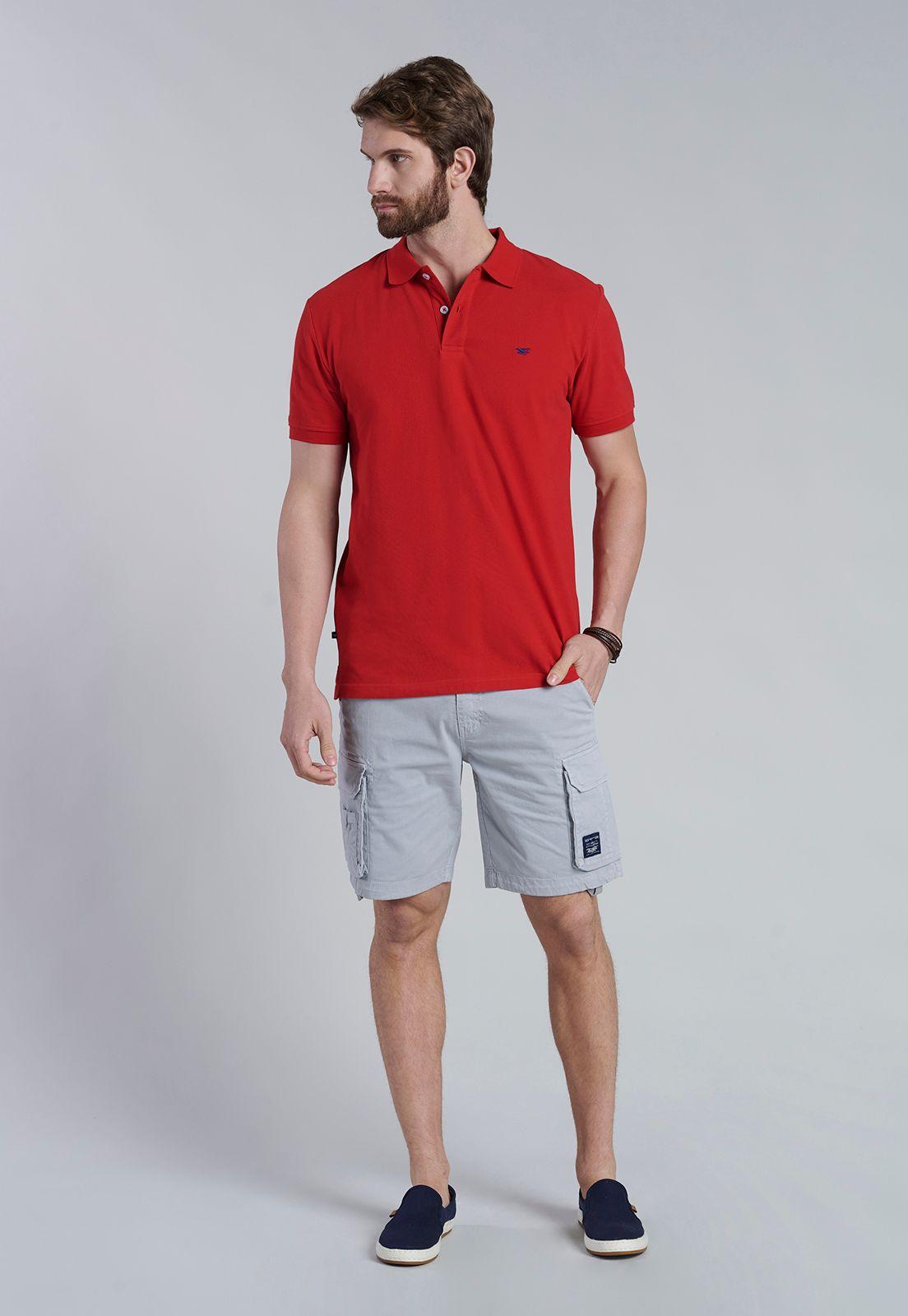 Polera Basica Pique Red-1