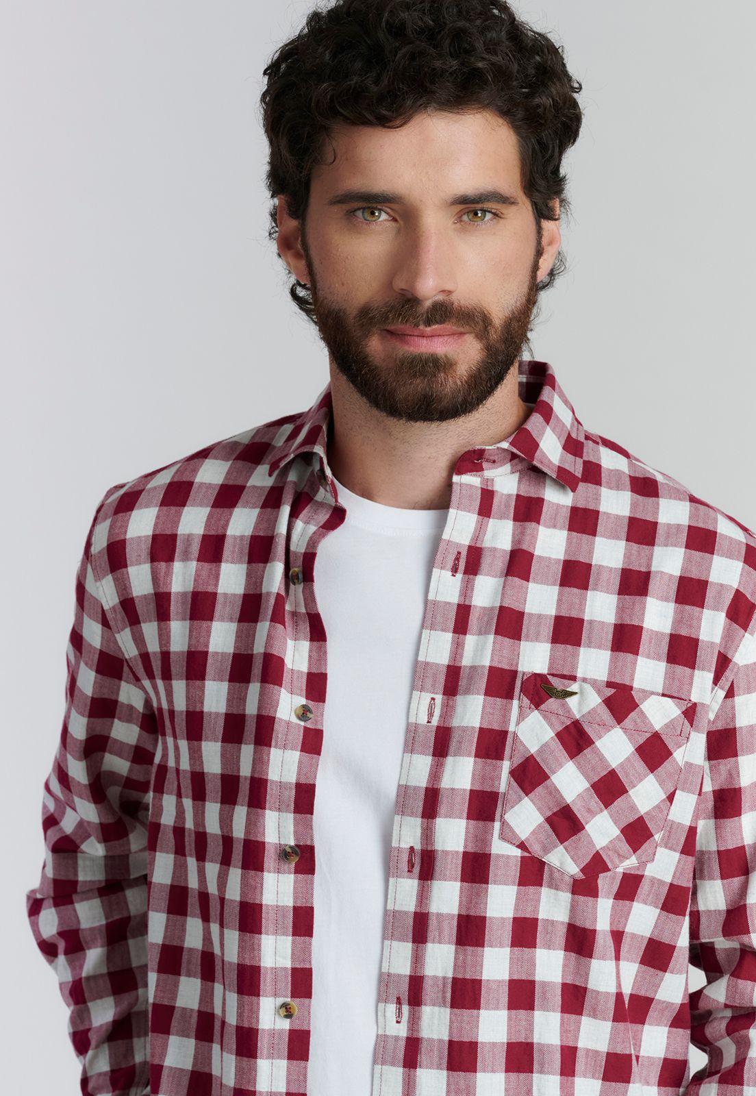 Camisa Denver Fjs Burgundy-2