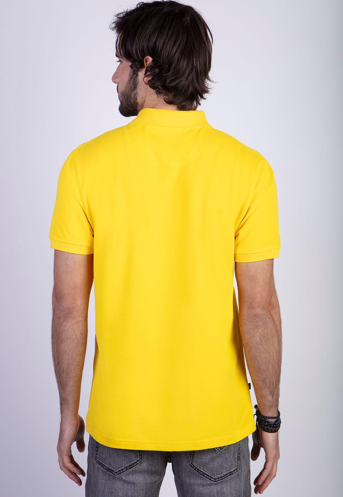 Polera Polo Básica Yellow-1