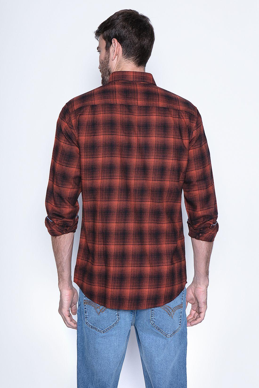 Camisa Check Orlando Fj Copper-1