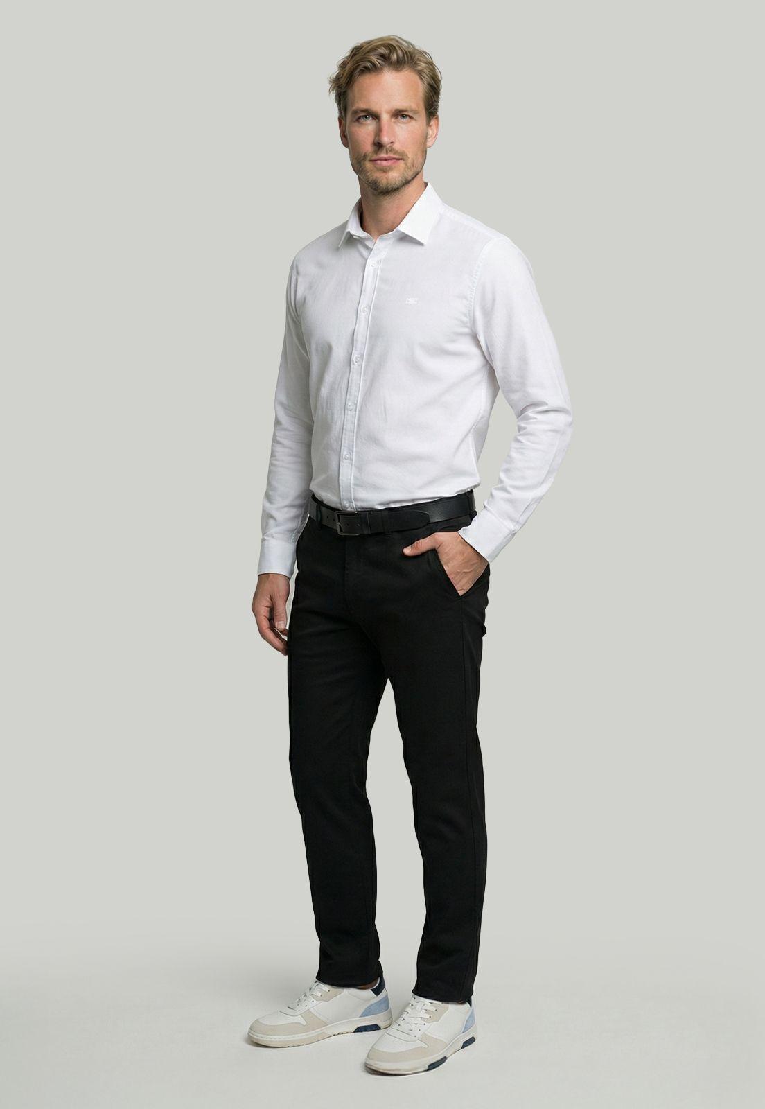 Camisa Slim Isoter White-1