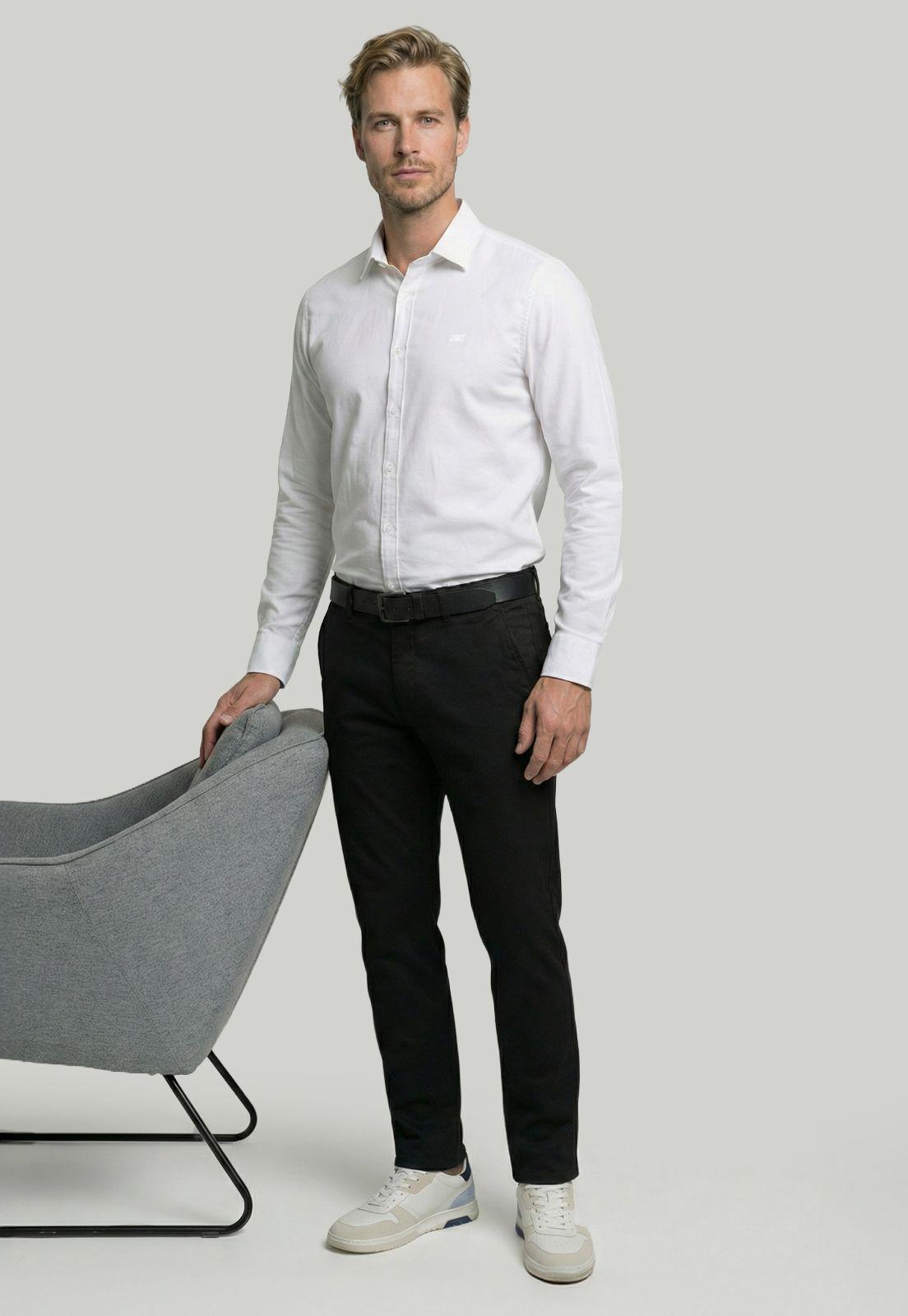 Camisa Slim Isoter White-4