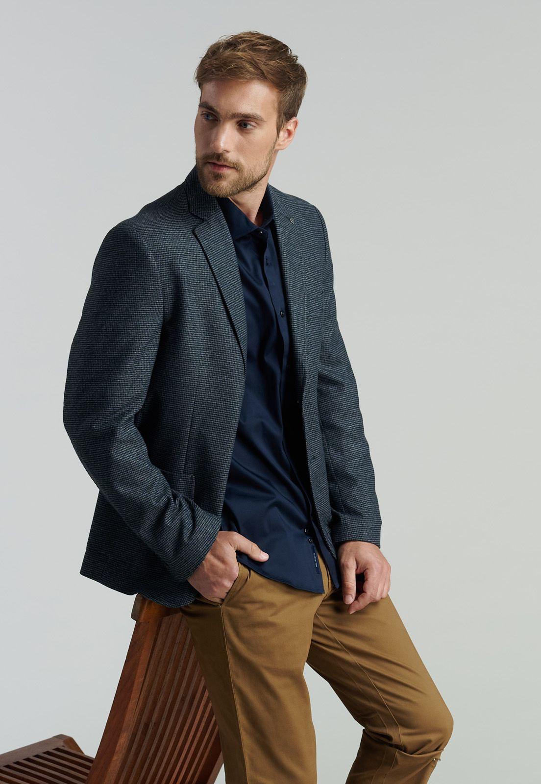 Blazer Salem Smart Casual Black-4