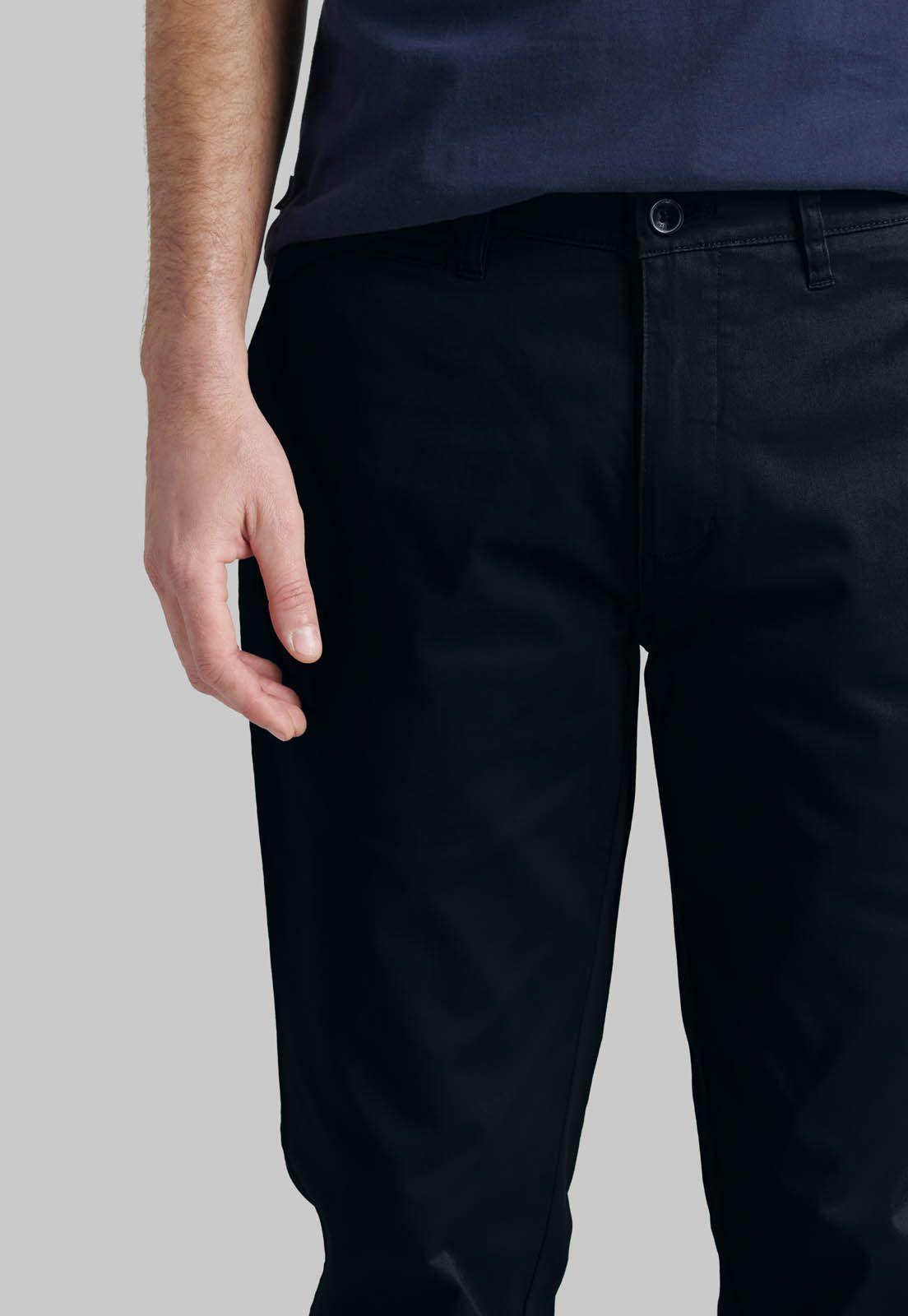 Pantalón Black Twill Without Pleats Business-2