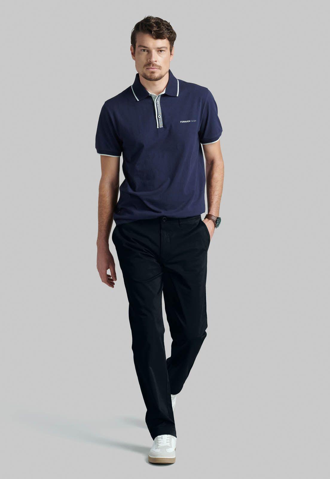 Pantalón Black Twill Without Pleats Business-4
