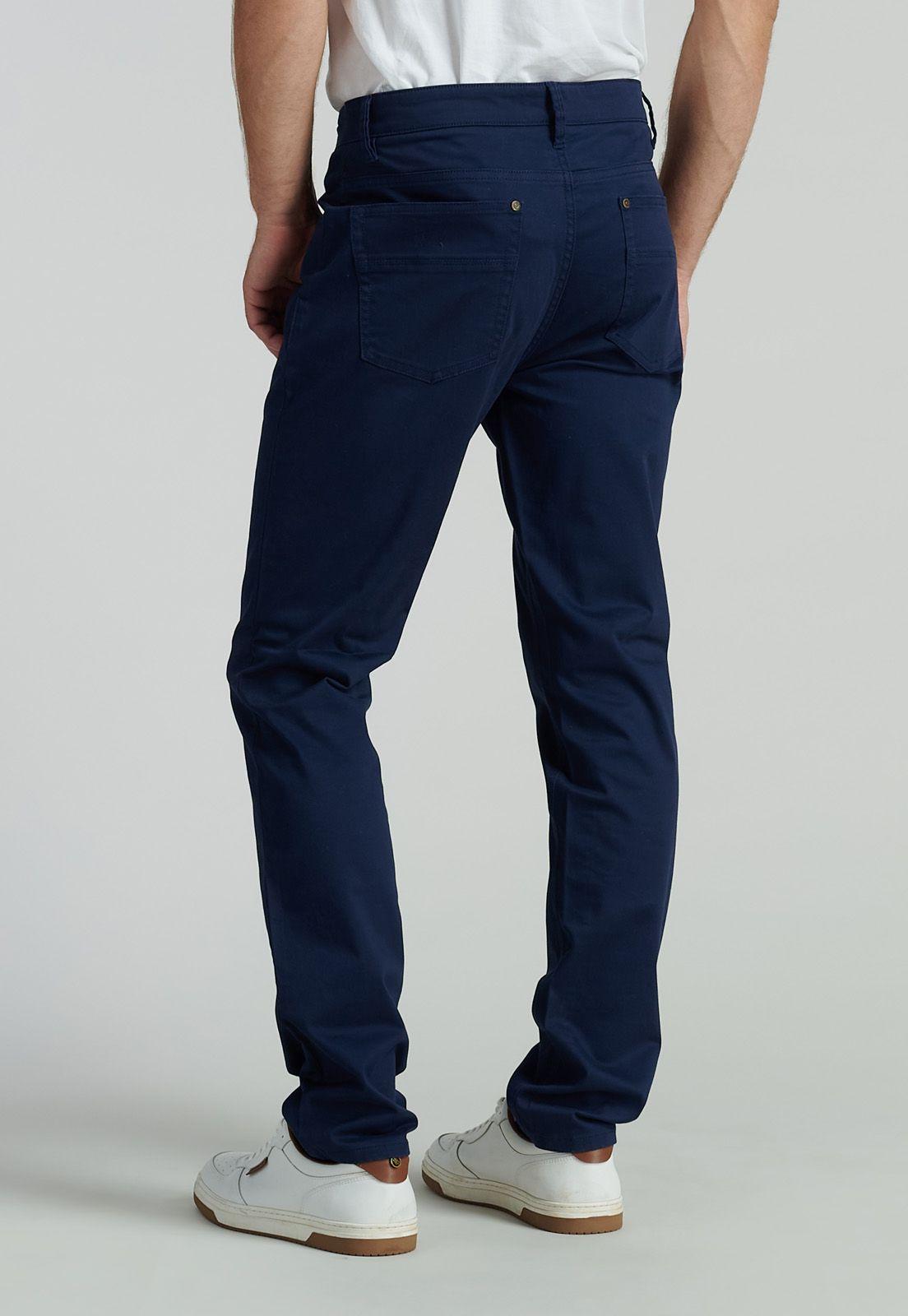 Pantalón Five Pocket Fr Dk. Blue-3