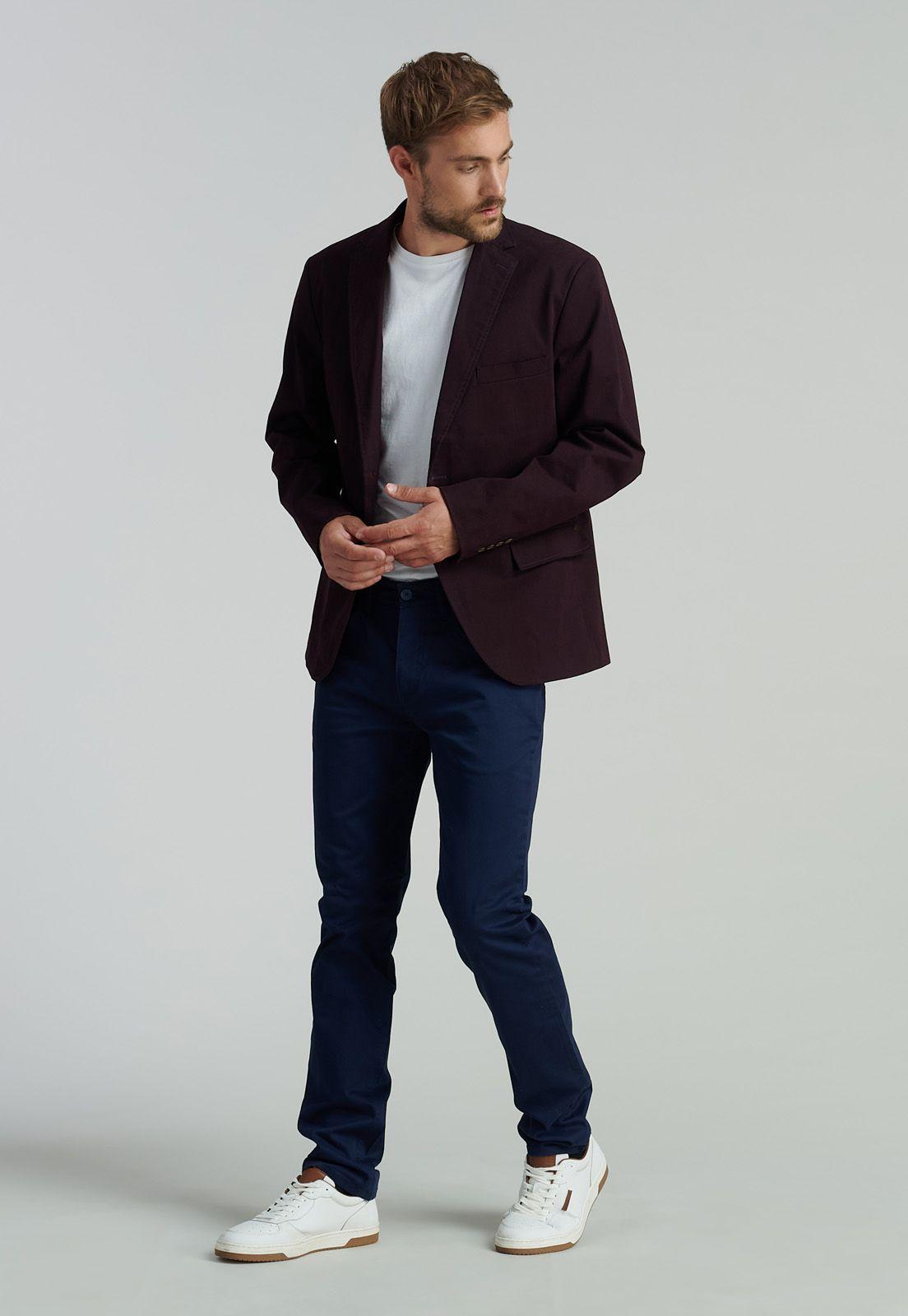Pantalón Five Pocket Fr Dk. Blue-4