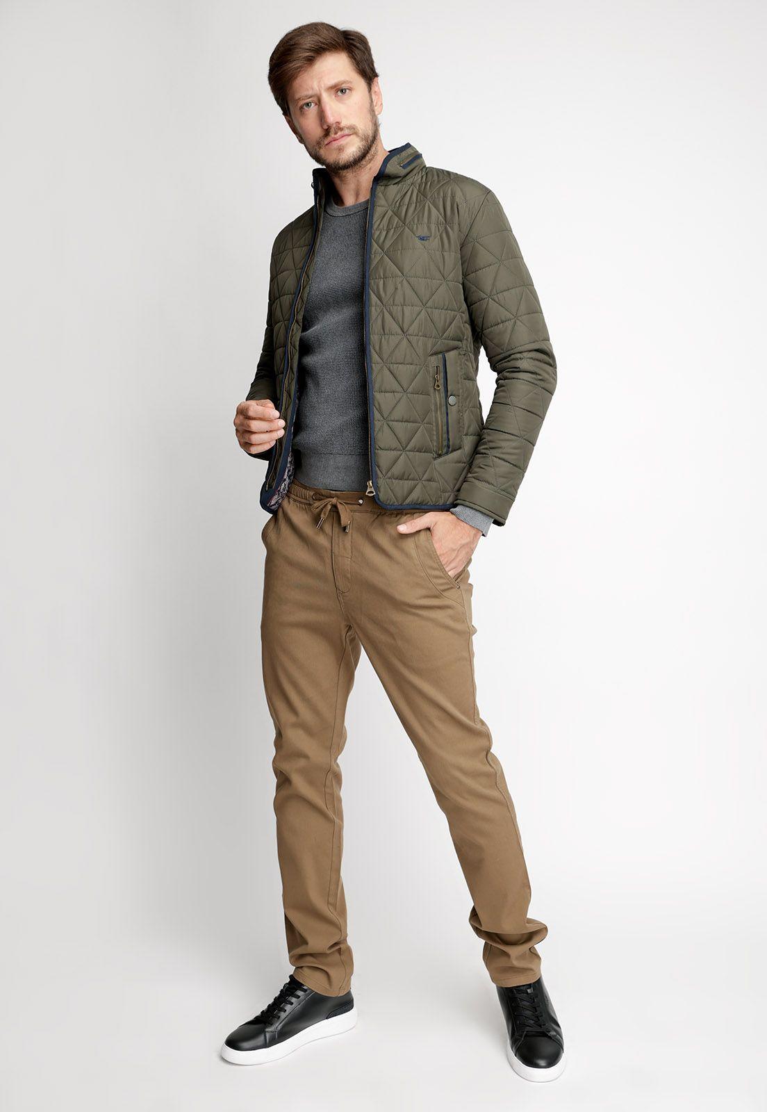 Chaqueta Rombos F Military-3