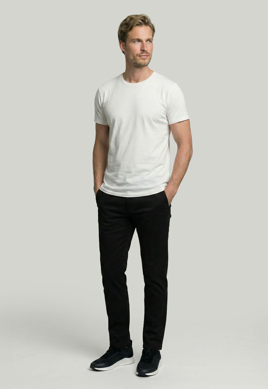Pantalón Bagneaux Slim Fit Black-1