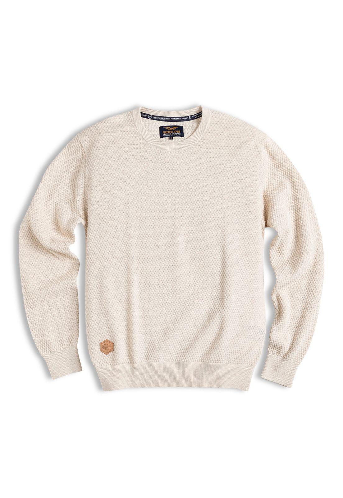 Sweater Boston Ecru Melange-4