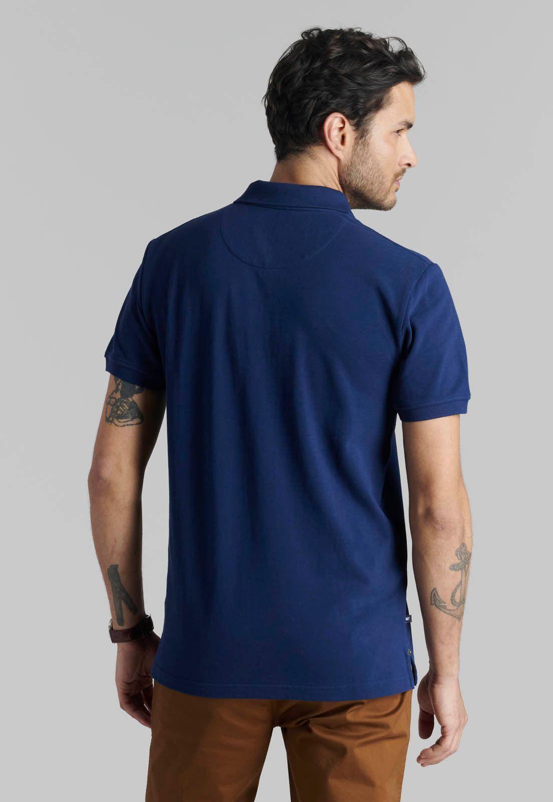 Polera Pique Básica Fr Blue-3