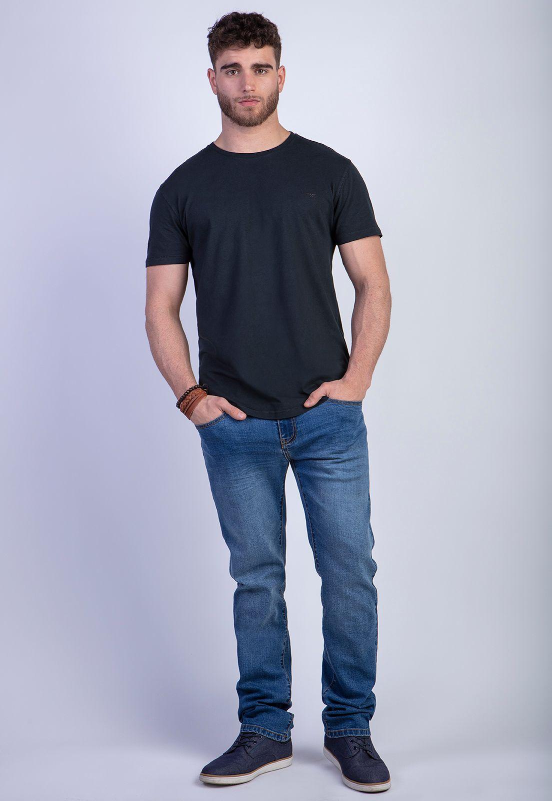 Polera Cuello Redondo Lavada Chicago Black-2