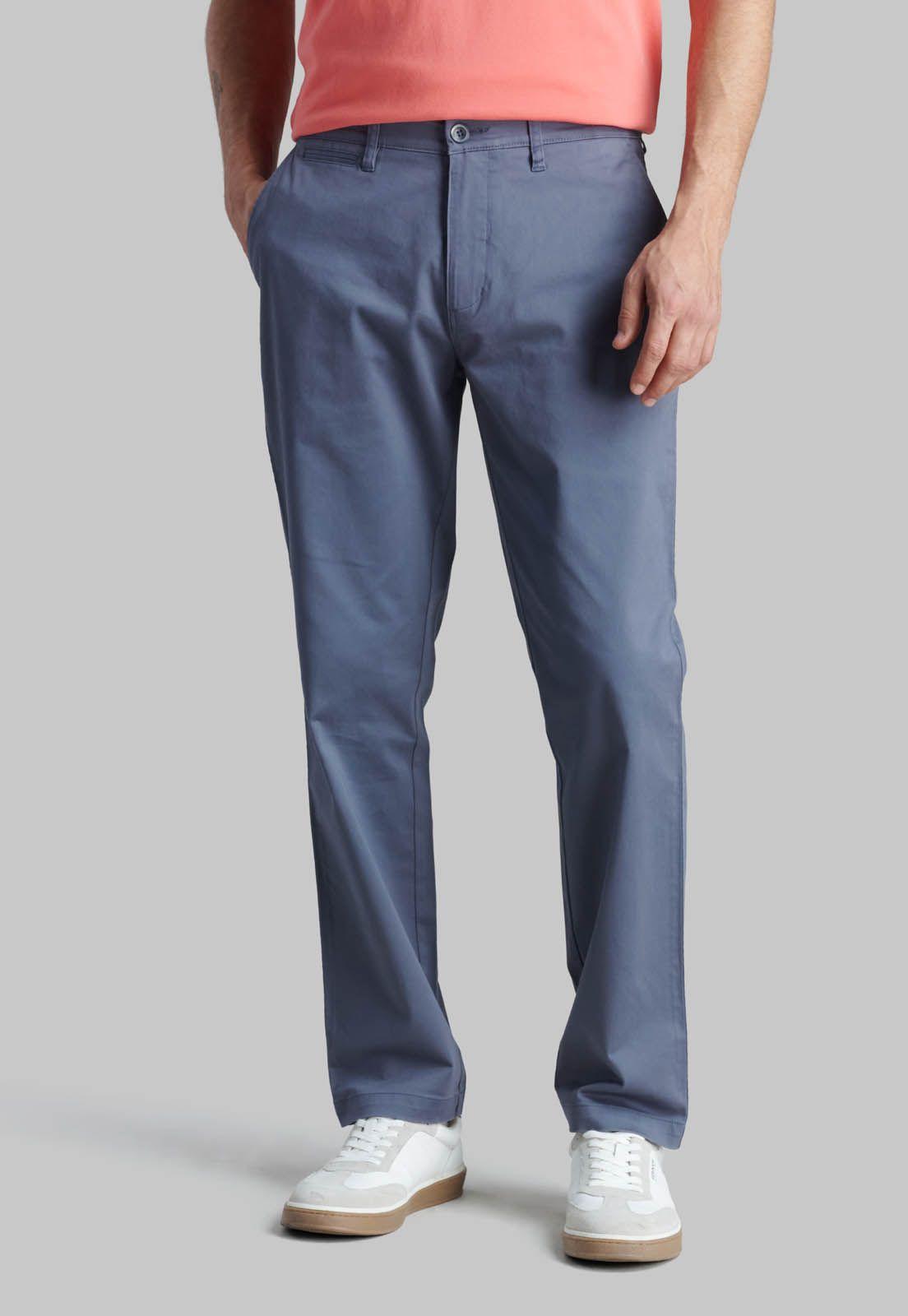 Pantalón Business Twill Without Pleats L/31 Metal-0