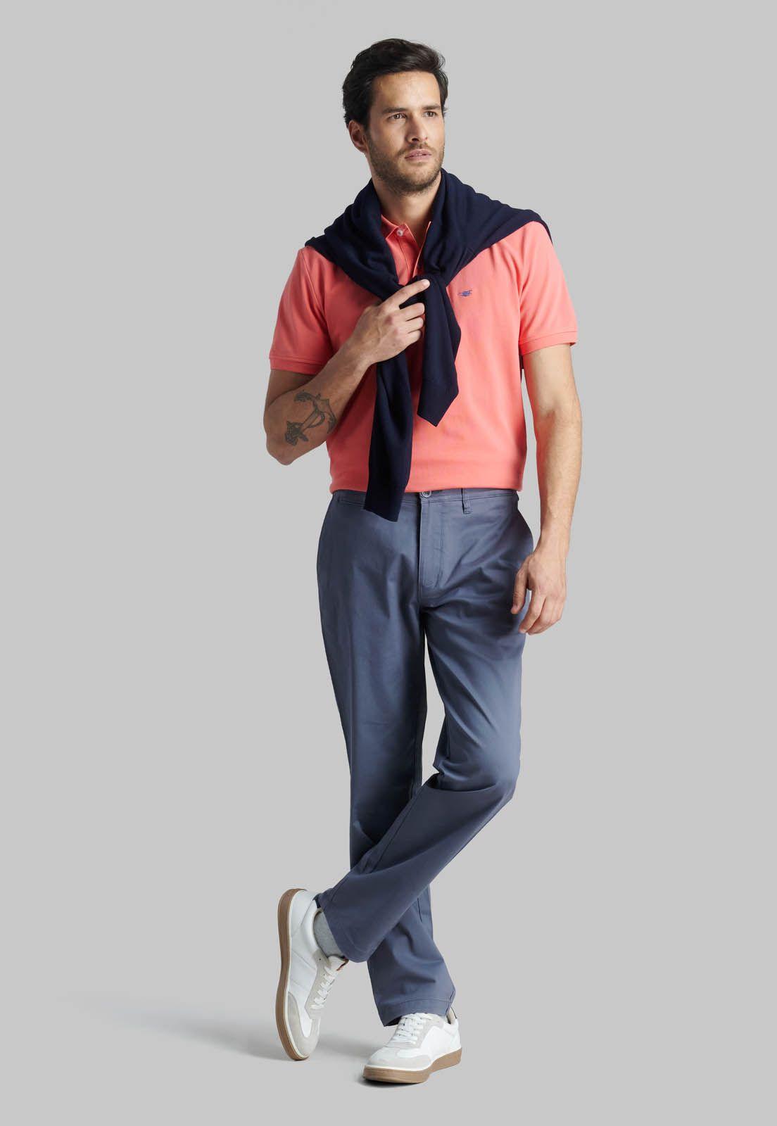 Pantalón Business Twill Without Pleats L/31 Metal-4