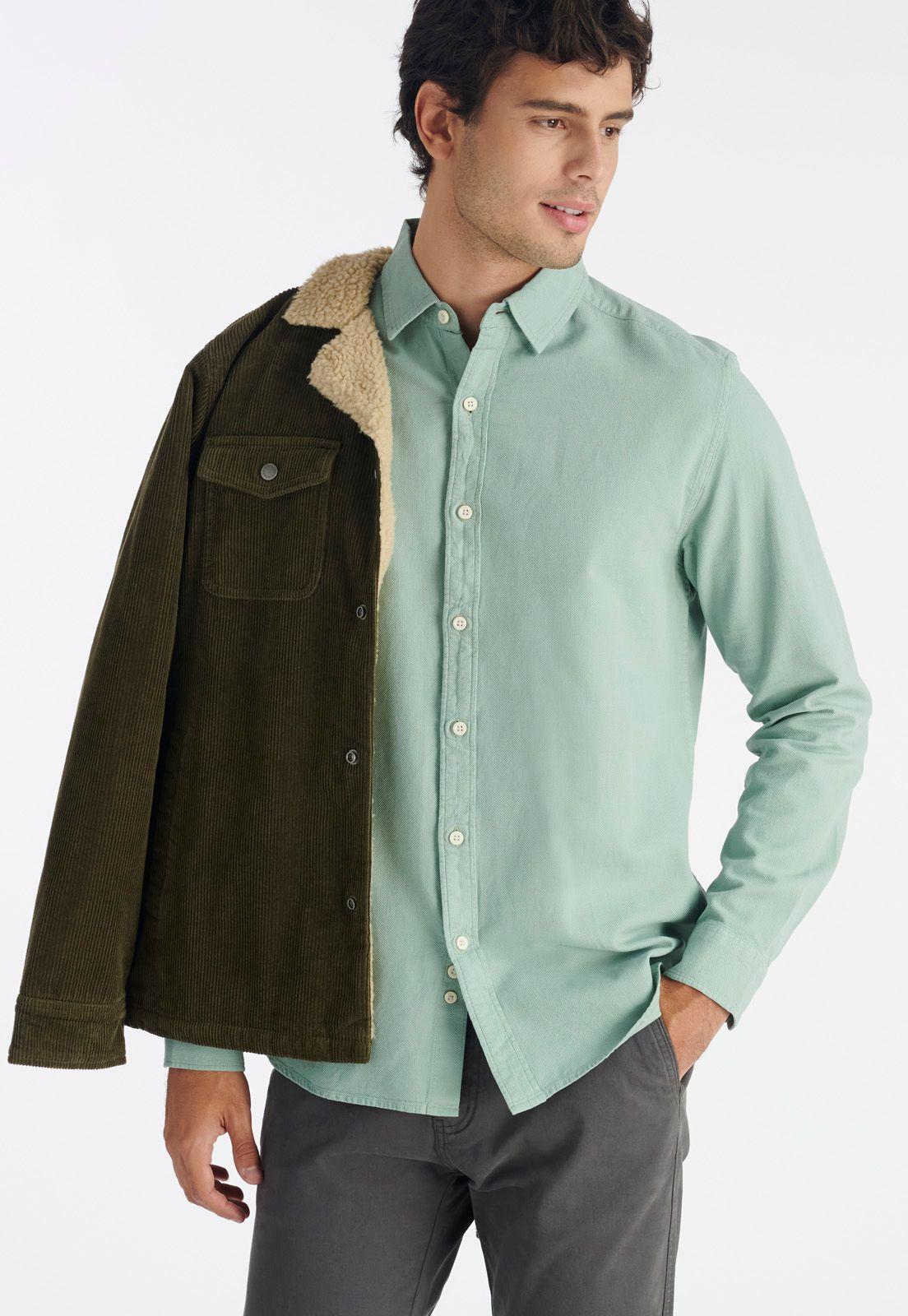 Camisa Bravo Casual Sage-4
