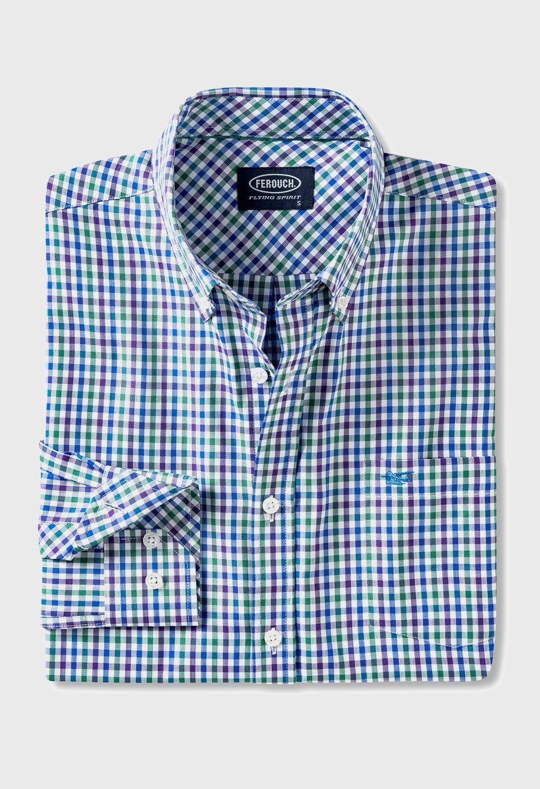 Camisa Checkered Arizona Green-4
