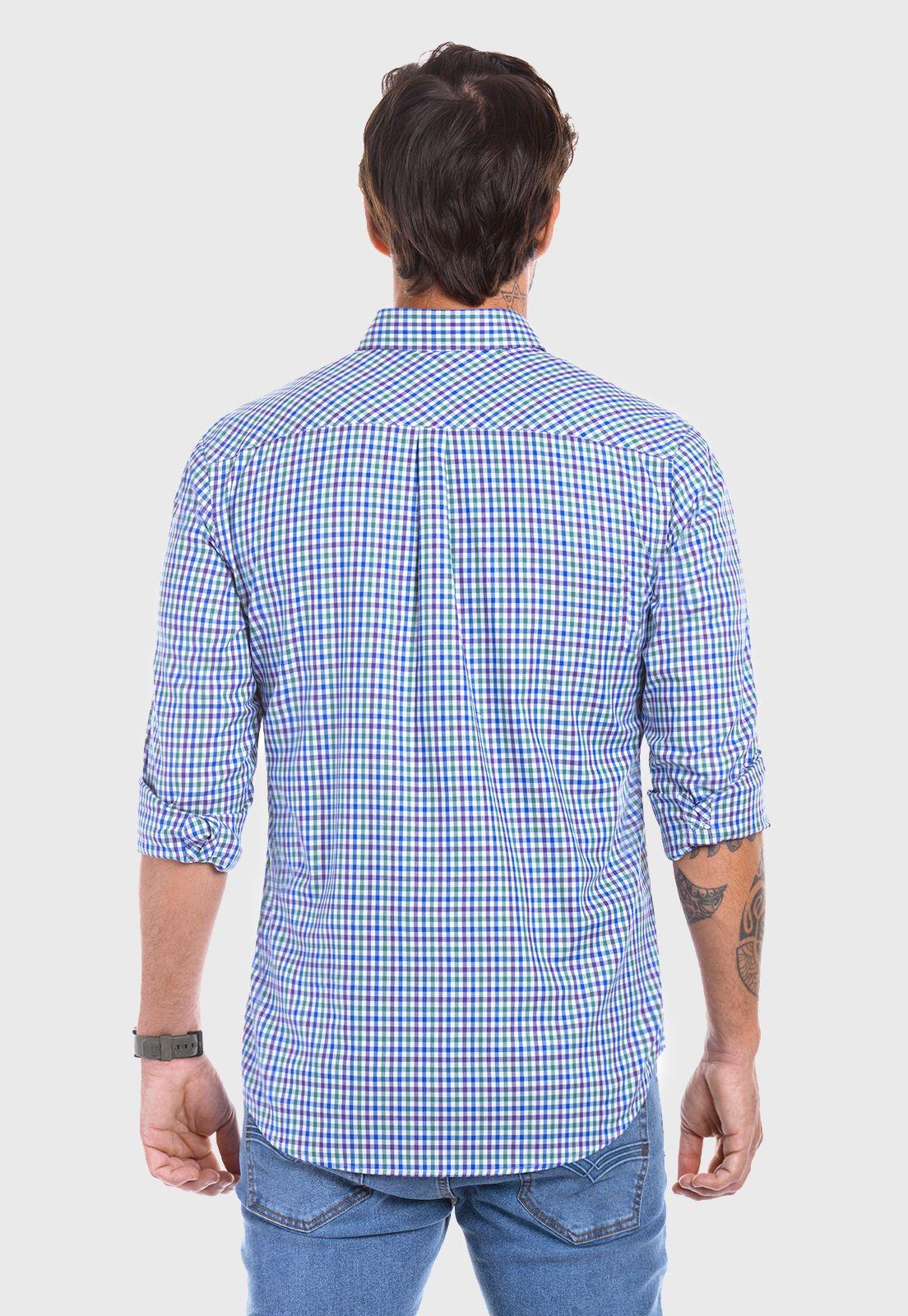 Camisa Checkered Arizona Green-2