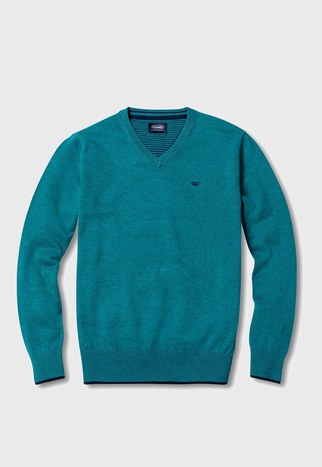 SWEATER MELANGE SMART CASUAL  L/S RIVER MELANGE-4