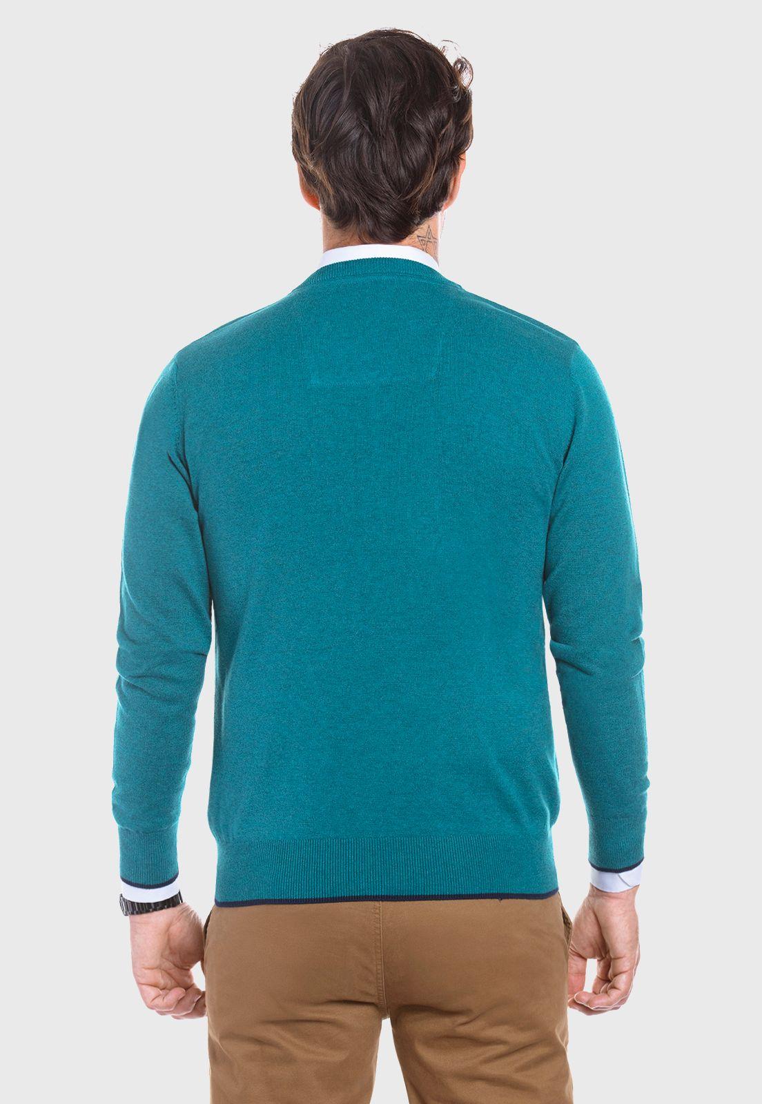 SWEATER MELANGE SMART CASUAL  L/S RIVER MELANGE-2