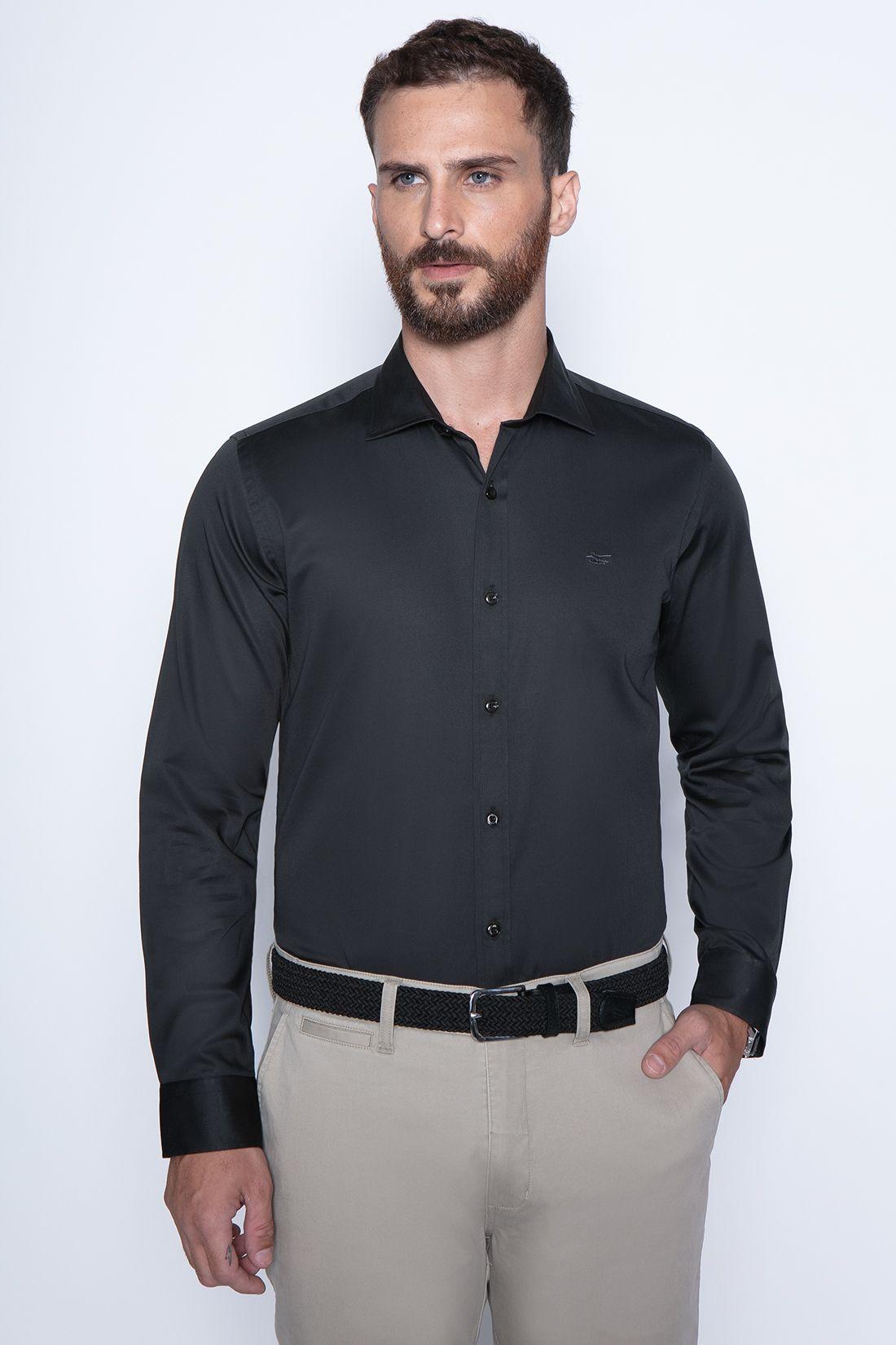 Camisa Smart Casual Dublin Grafito-0