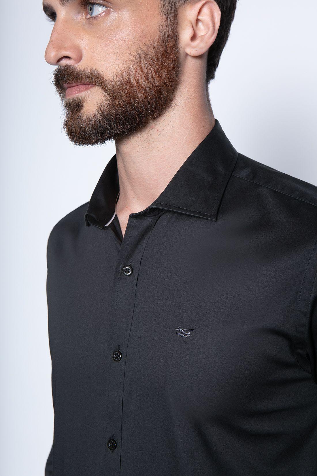 Camisa Smart Casual Dublin Grafito-4