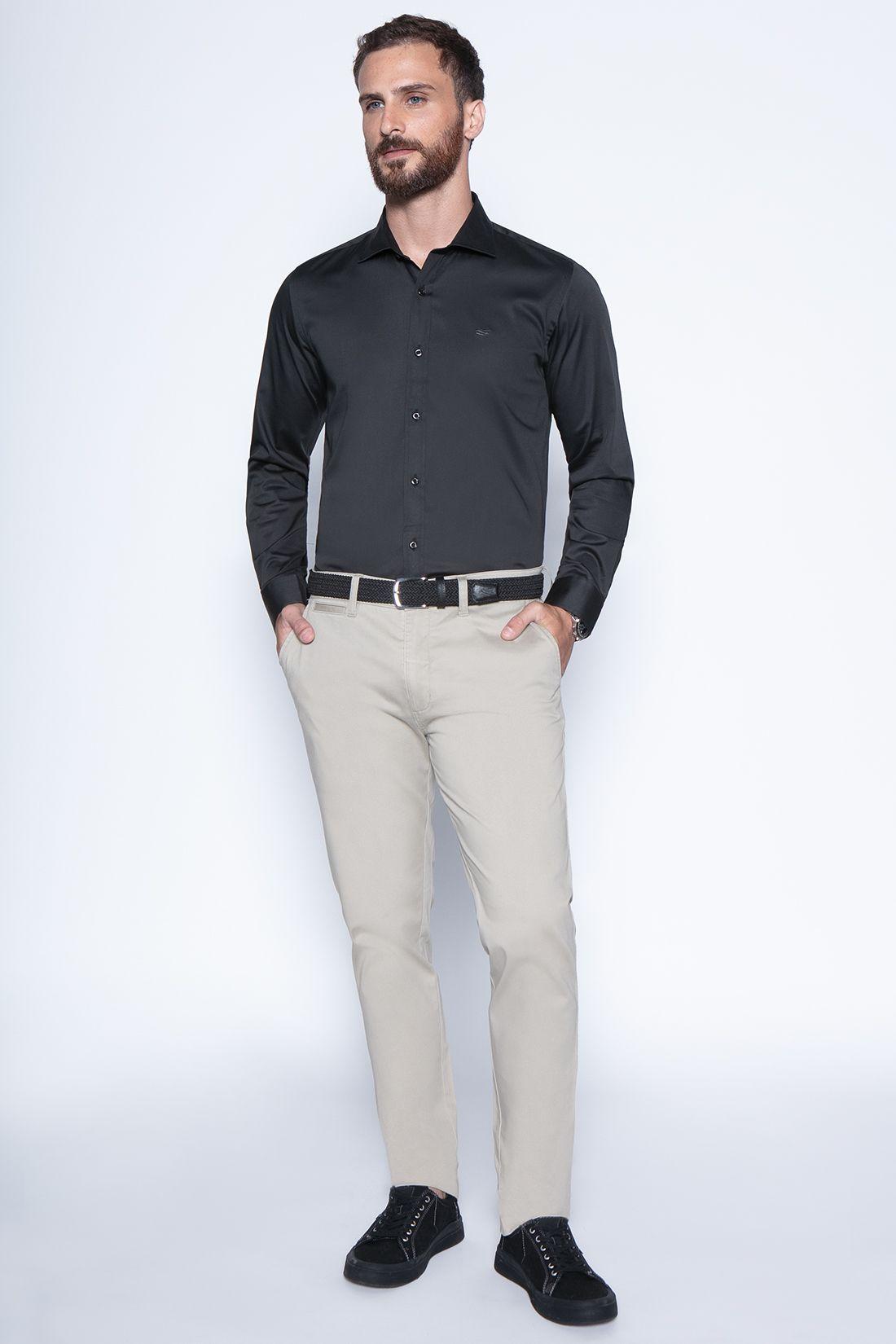 Camisa Smart Casual Dublin Grafito-3