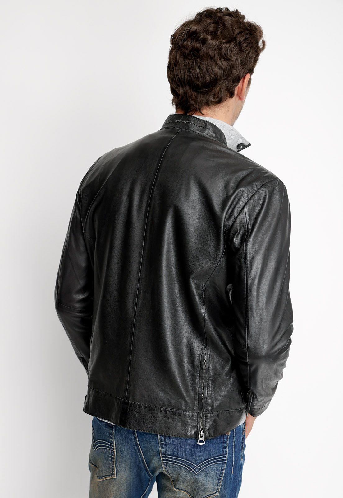 Chaqueta Cuero Memphis Black-1