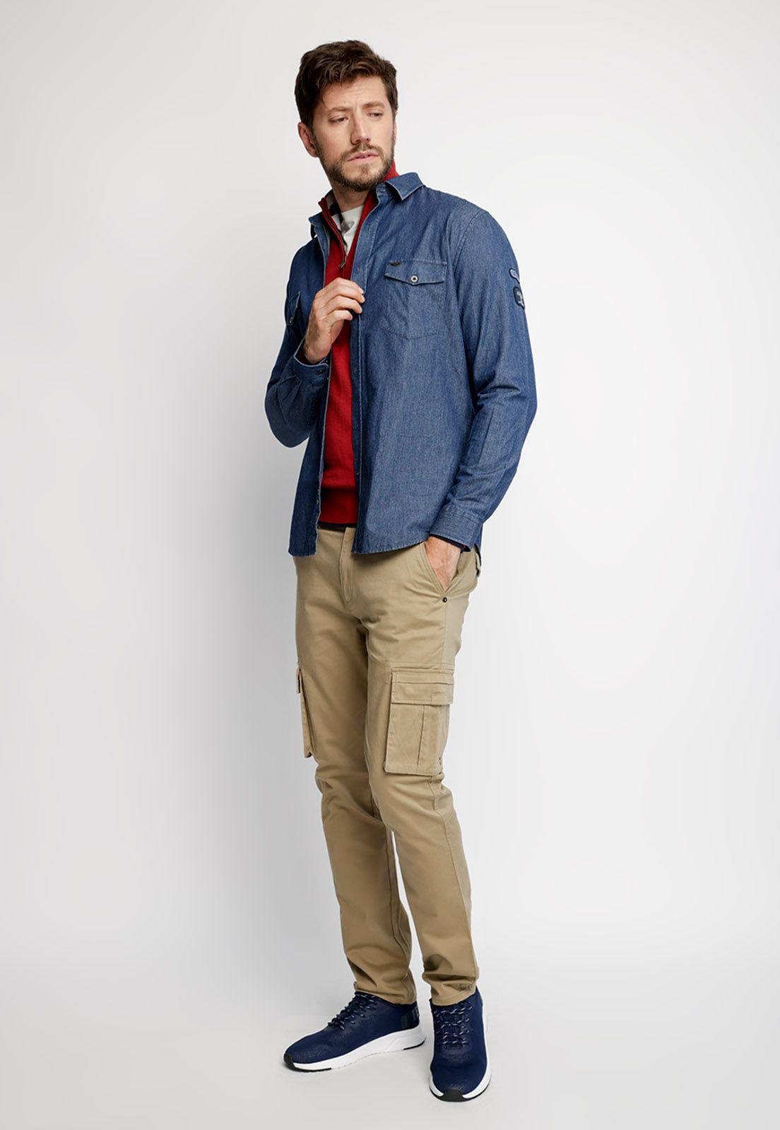 Camisa Denim Baltimore Fj Blue-3