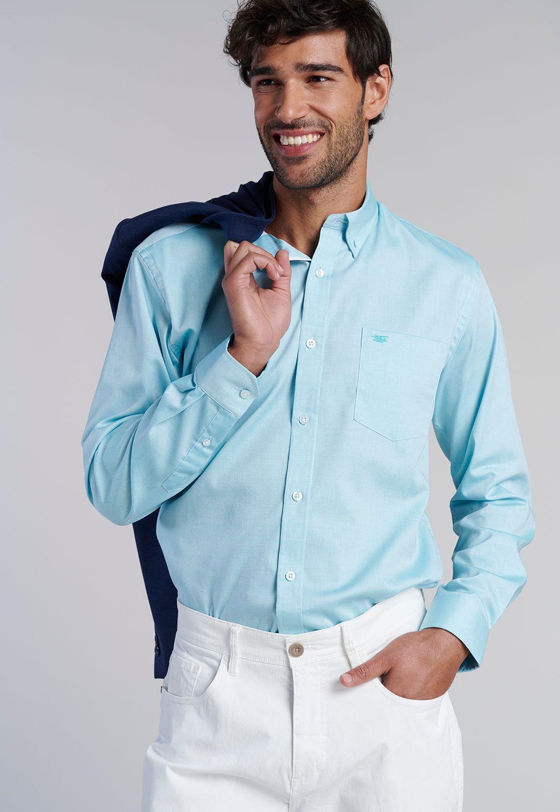 Camisa Smart Casual Oxford River-4
