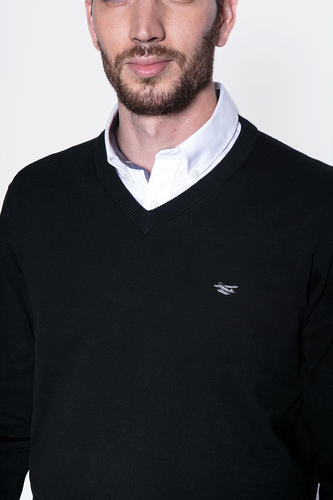 Sweater Smart Casual L/S Black-4