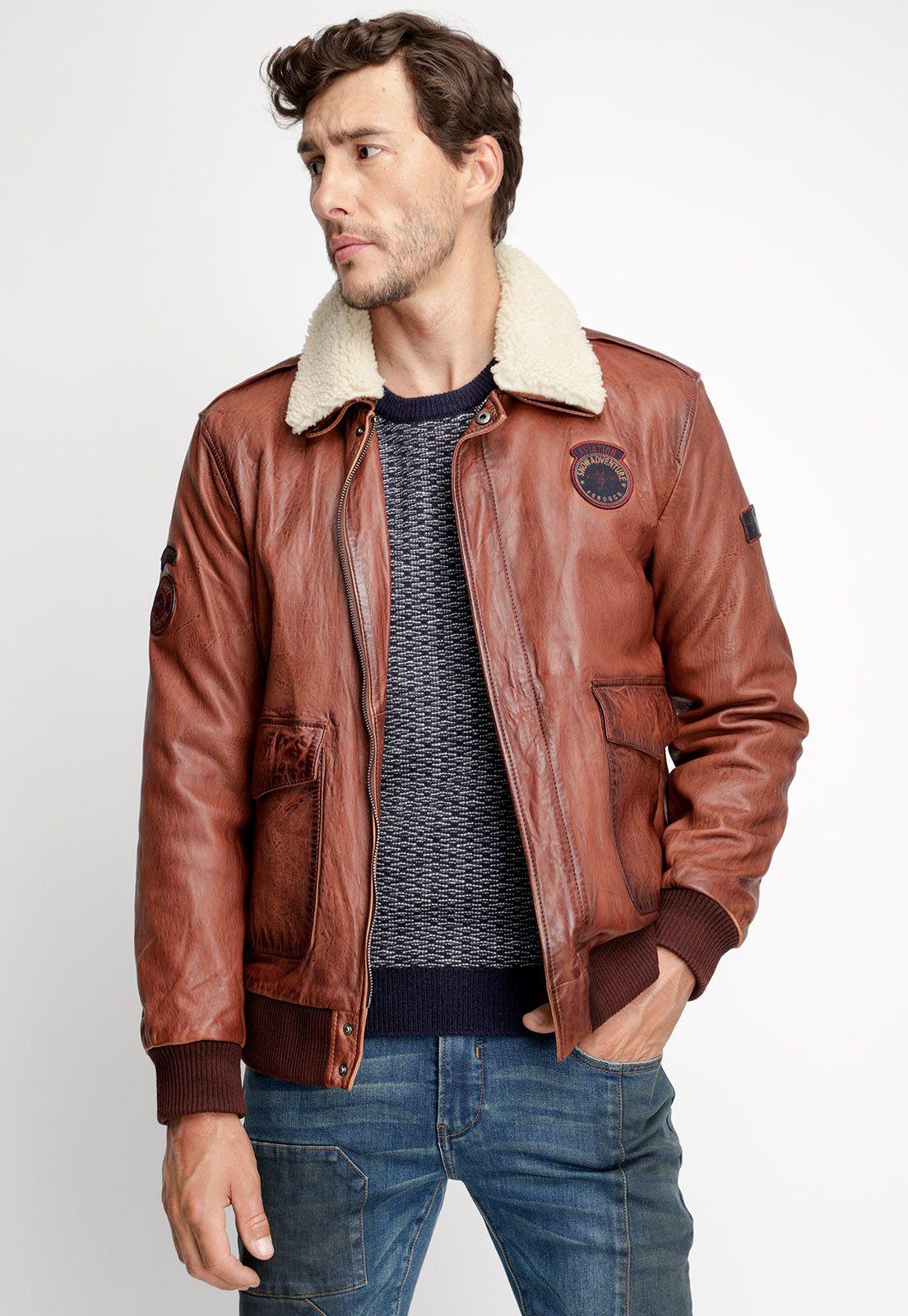 Chaqueta Pilot Arkansas Brown Fe-0