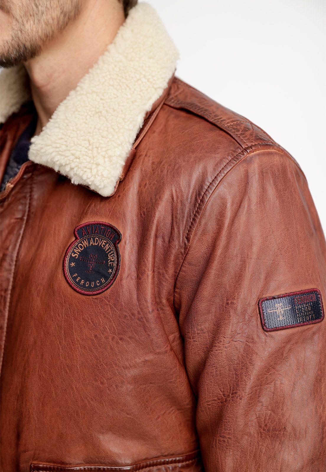 Chaqueta Pilot Arkansas Brown Fe-2