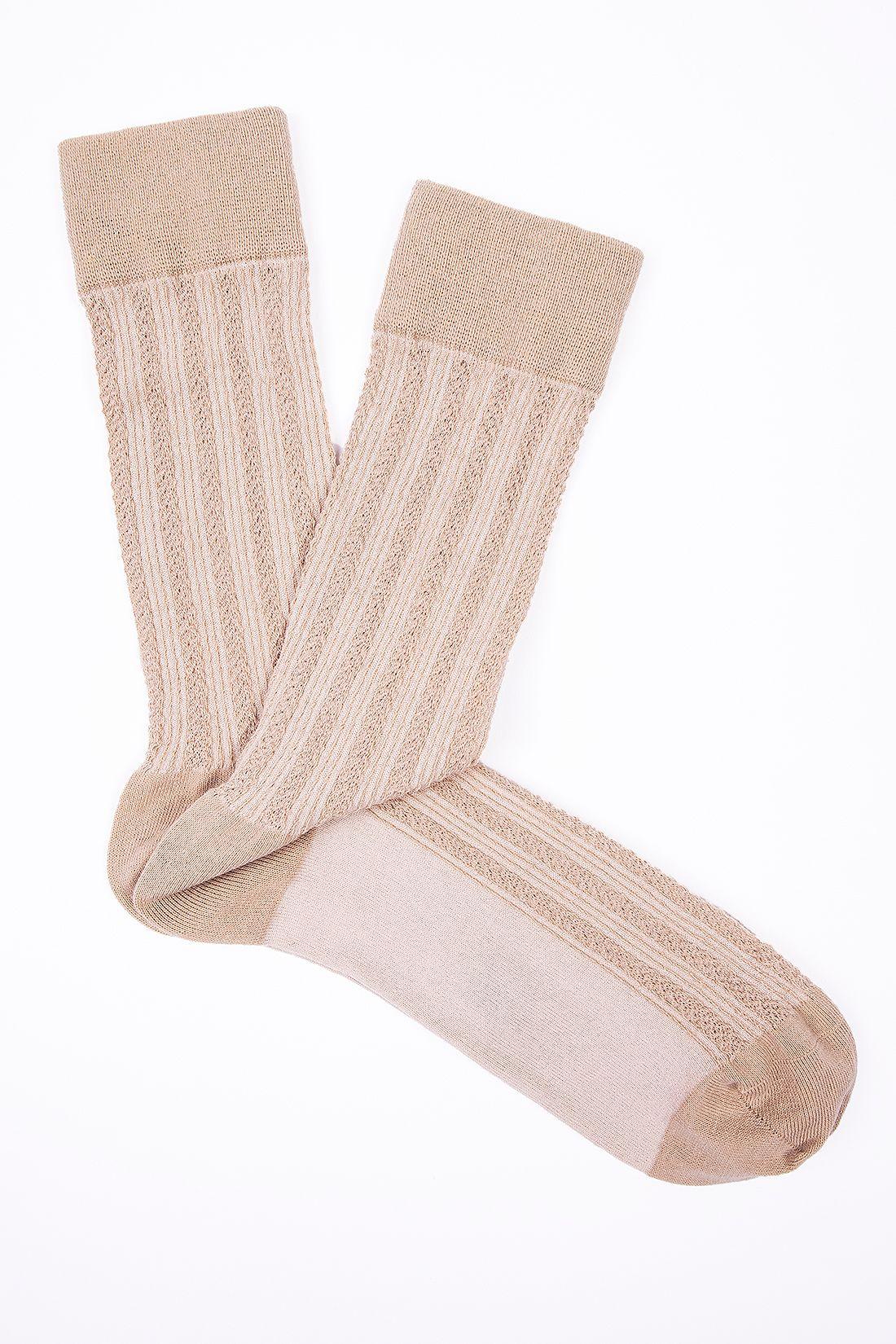 Calcetín Museo Beige-1