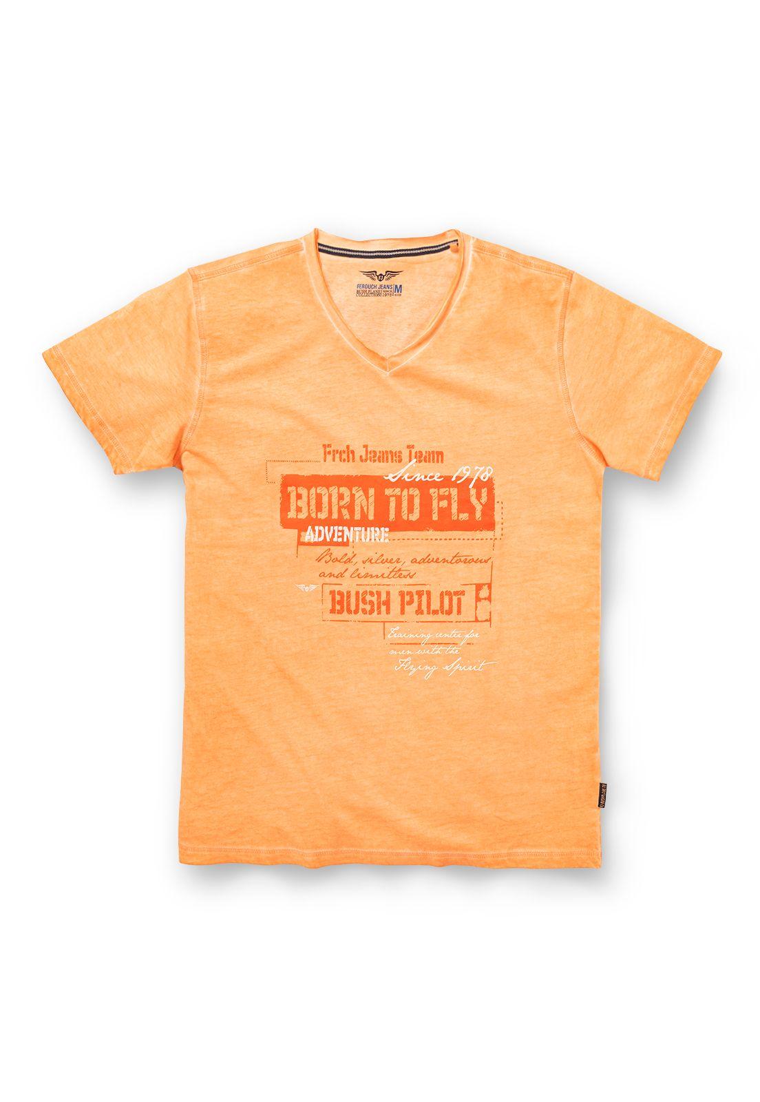 Polera Virginia Orange-4