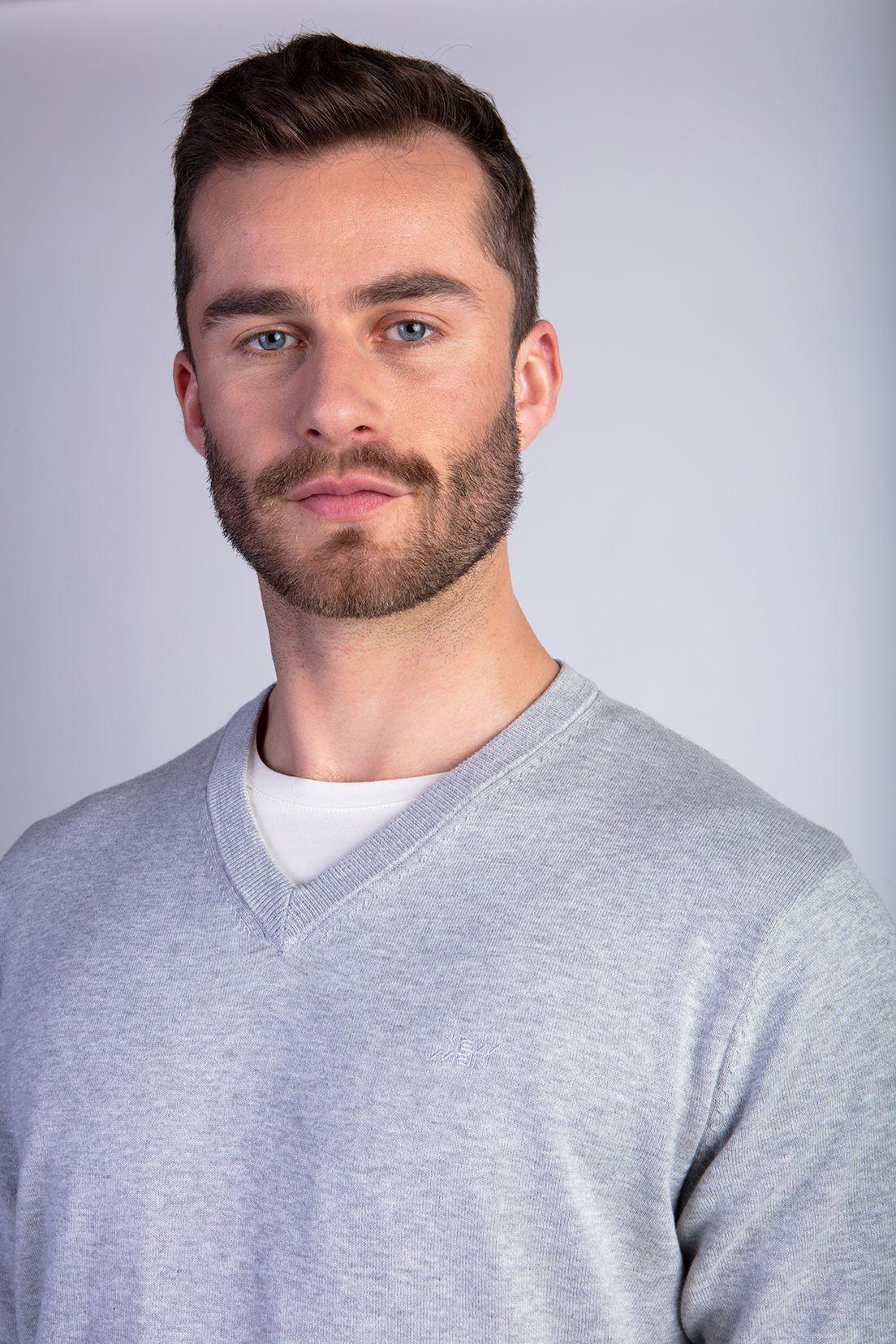 SWEATER ANGERS LT GREY MELA-3