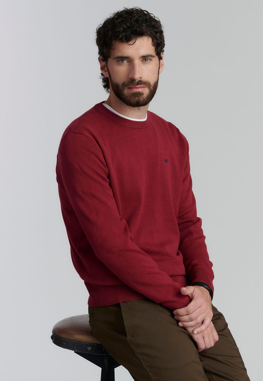Sweater Paris Fr Burgundy-4