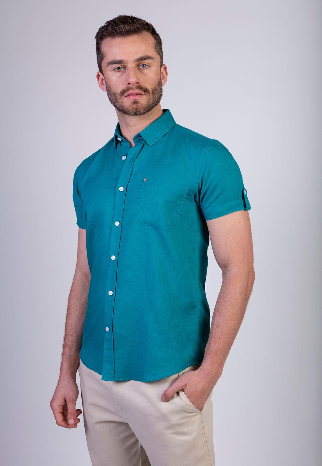 CAMISA COLCHESTER GREEN-0