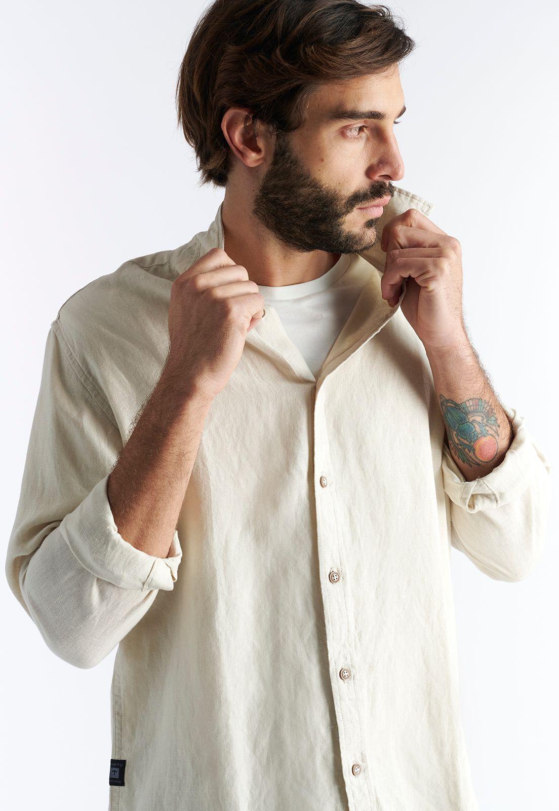 Camisa Tara Beige-4